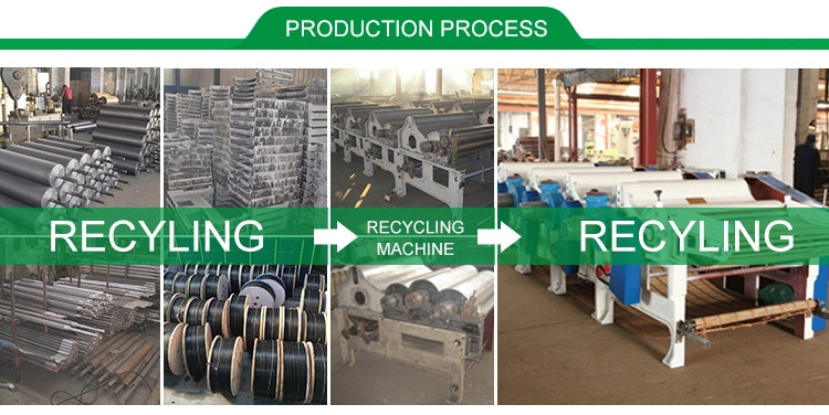 Textile Waste Recycling Machine Accessories Various Types of Licker-in Roller Cylinder Drum