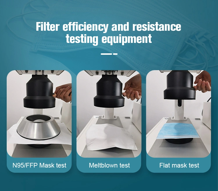 Filter Material Particle Filtration Efficiency (PFE) Automatic Test/Testing Equipment