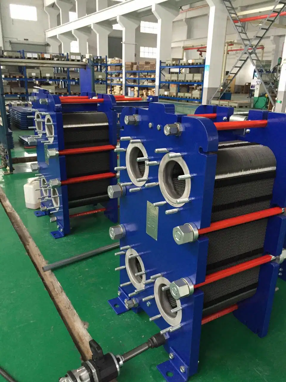 Customized Gasketed Plate and Frame Heat Exchanger, All Famous Brands Replacement Spare Parts, Plates, Gasket, Heat Exchanger