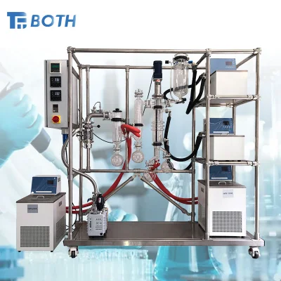 Fully Customizable Wiped Film Distillation Equipment Short Path Molecular Distillation