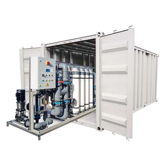 Containerized Water Treatment Purifier/Sea Water Purifier/RO System/Reverse Osmosis/Desalination/Water Filtration Equipment