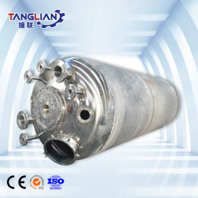 Tanglian Group Stainless Steel SS304 SS316 Mixing Tank Reaction Tank Reaktor Chemical Reactor
