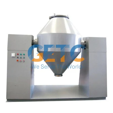 Conical Vacuum Dryer Low Temperature Double Cone Conical Rotary Vacuum Dryer