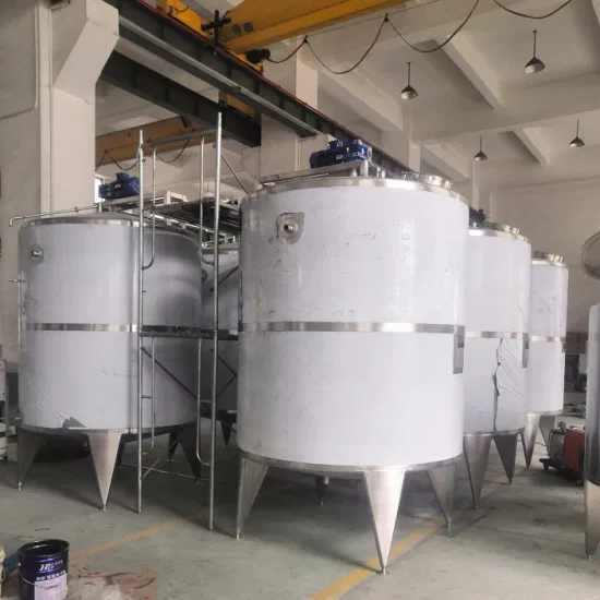 SUS304 Stainless Steel Storage Tank for Milk Water Storage